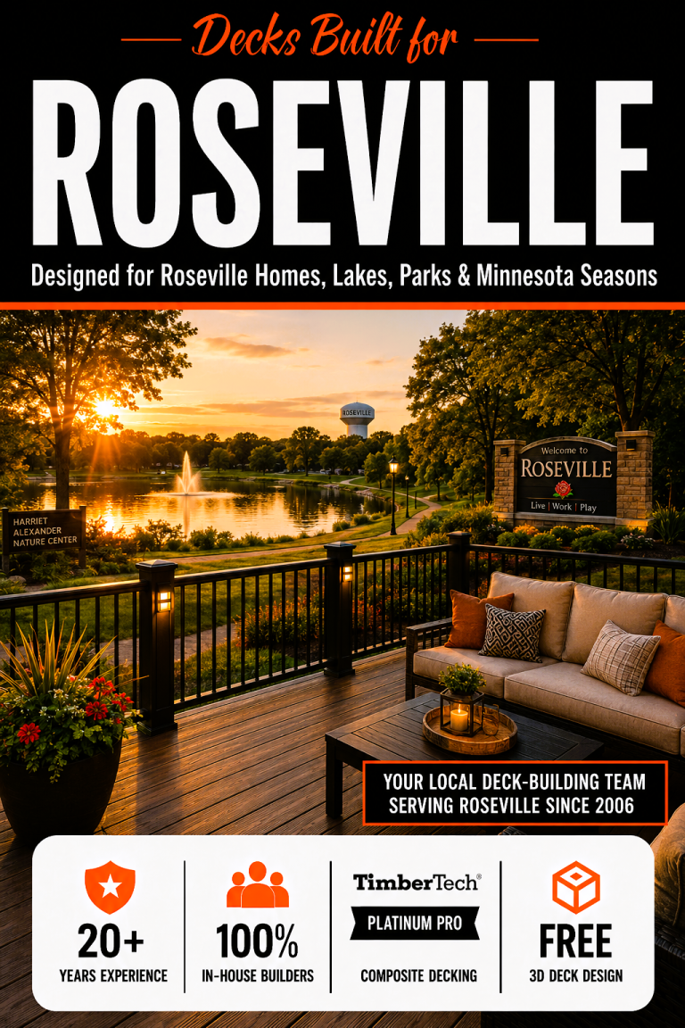 Deck Builder in Roseville Minnesota